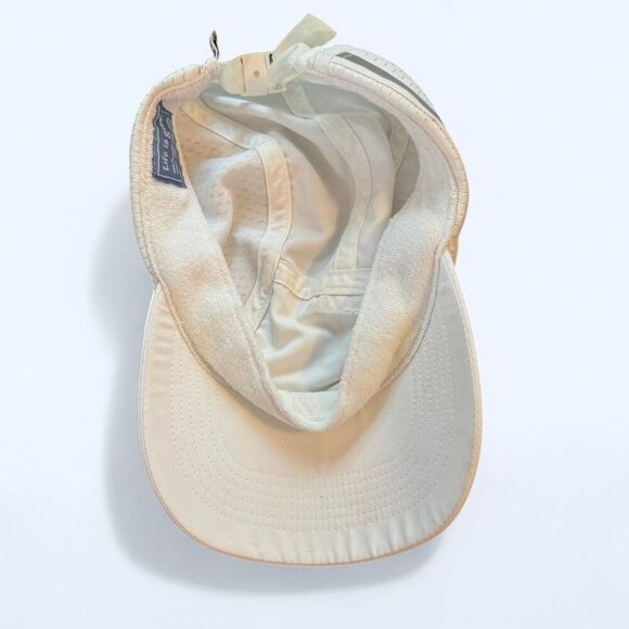 Life is Good white adjustable reflective running/cycling hat with Velcro pocket - Picture 6 of 8